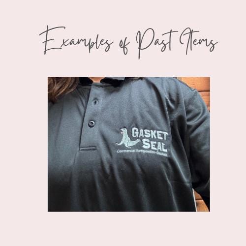 Send in Service Machine Embroidery: Mail Me Your Item!